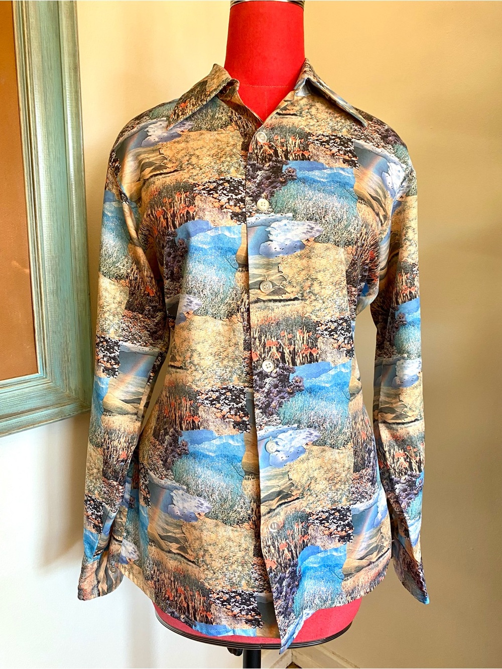 Scenic Novelty Print Shirt